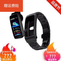 OLOEY适用OPPOB3智能手环蓝牙耳机二合一通话手表防水运动男士女多功能 K11钢带 AI语音智能通话