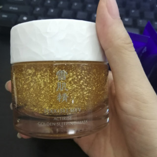 SEKKISEI 雪肌精 谧雅臻活黄金睡眠面膜 100g