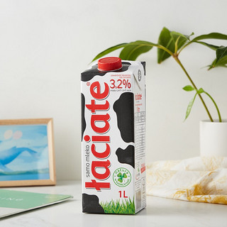 Laciate 高温灭菌全脂牛奶 1L*12盒
