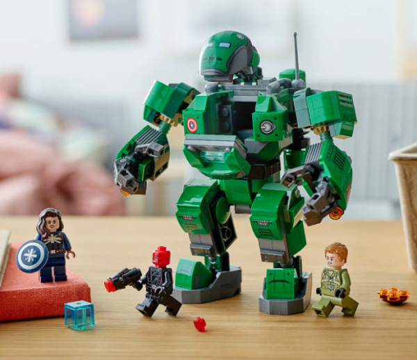 lego乐高漫威超级英雄系列76201卡特队长与九头蛇践踏者