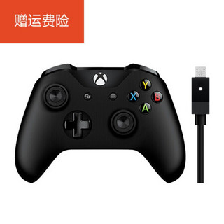 微软Xbox one s手柄pc游戏xboxone蓝牙ones电脑steam无线精英手柄 Xbox手柄*磨砂黑+无线适配器2