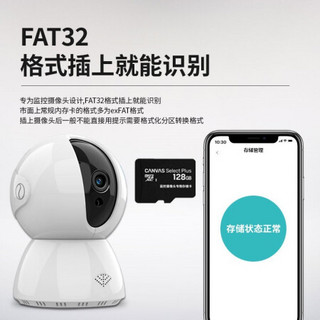 雅诺仕 内存卡高速内存储卡fat32格式储存卡tf卡适用小米华为360监控摄像头行车记录仪手机录像相 32G