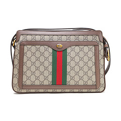 GUCCI 古驰 Supreme帆布中号经典印花单肩斜挎包