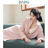 DAPU 大朴 AF1F03201 女士条纹衬衫睡裙