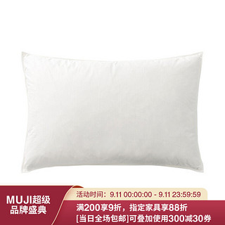 MUJI 無印良品 羽毛枕 家纺 48x74cm