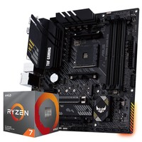 AMD TUF GAMING B550M-PLUS重炮手搭 R5 5600X（散片）板U套装