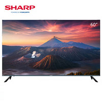 SHARP 夏普 4T-G60G9DA 60英寸4K超清  2G+32G智能全面屏 电视机