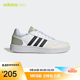 PLUS会员：adidas 阿迪达斯 HOOPS LTI96 男款运动鞋