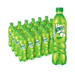 pepsi 百事 美年达 青苹果味  500ml*24瓶+竹炭软毛细毛牙刷