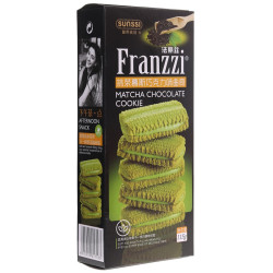 Franzzi 法丽兹 曲奇饼干 抹茶慕斯巧克力味 115g