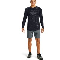 UNDER ARMOUR 安德玛 1356802 男子长袖训练运动T恤 黑色001L