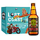 有券的上：LOST COAST 迷失海岸 迷失三倍 IPA啤酒 355ml*6瓶
