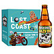 有券的上：LOST COAST 迷失海岸 幽灵浑浊 IPA啤酒 355ml*6瓶