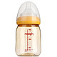 PLUS会员：Pigeon 贝亲 新生儿宽口径PPSU奶瓶 160ml SS码奶嘴（黄盖）