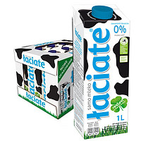 Laciate 脱脂纯牛奶 1L*12盒*3箱