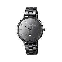 CASIO 卡西欧 SHEEN简约系列 34毫米石英腕表 SHE-4544BD-1AUPR