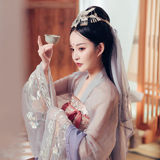 都城南庄 汉服 南歌子 女士齐胸襦裙