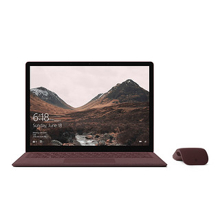 Microsoft 微软 Surface Laptop 7代酷睿版 13.5英寸 深酒红 (酷睿i7-7660U、核芯显卡、16GB、512GB SSD、2256*1504、PixelSense触摸显示屏）