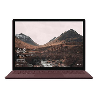 Microsoft 微软 Surface Laptop 7代酷睿版 13.5英寸 轻薄本 深酒红(酷睿i7-7660U、核芯显卡、8GB、256GB SSD、2K）