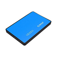 ORICO 奥睿科 2.5英寸 SATA硬盘盒 USB 3.0 USB-B 蓝色