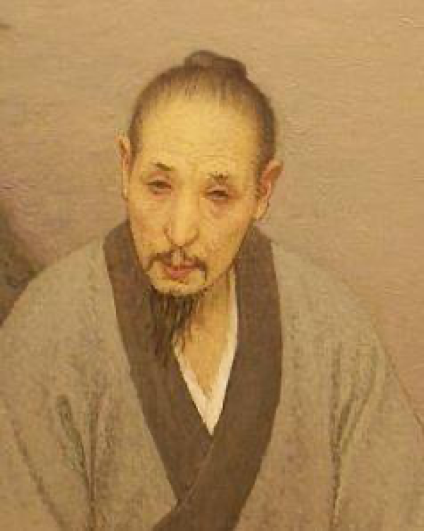 朶雲軒 八大山人 木版水印画《水木清华》120x50cm 宣纸 花鸟图案装饰画