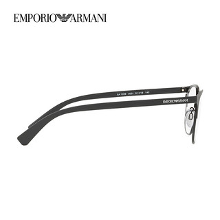 EMPORIO ARMANI 阿玛尼金属潘托斯圆潮流男女光学眼镜框架 EA1059  3298 - 53mm泥褐框