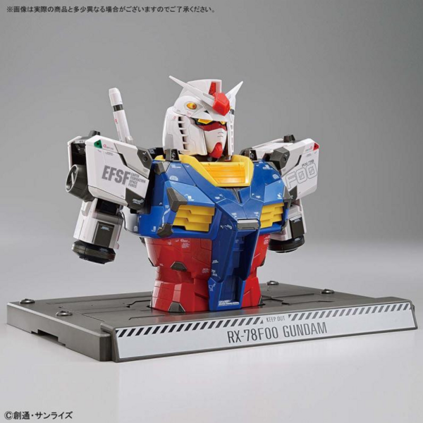 BANDAI 万代 GFY限定 1/48 RX-78F00 横滨元祖 半胸像 拼装模型