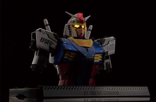 BANDAI 万代 GFY限定 1/48 RX-78F00 横滨元祖 半胸像 拼装模型