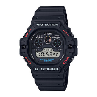 CASIO 卡西欧 G-SHOCK 经典系列 46.8毫米石英腕表 DW-5900-1