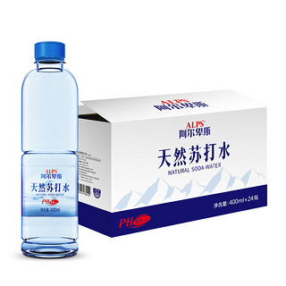 Alpenliebe 阿尔卑斯 天然苏打水 400ml*24瓶