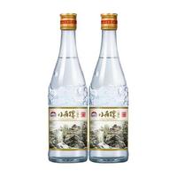 XIAOJIAOLOU 小角楼 二锅头 52%vol 浓香型白酒 500ml*2瓶 双支装