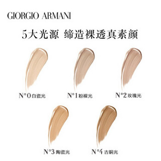 阿玛尼（GIORGIO ARMANI）黑钥匙素颜霜定妆提亮修颜霜50ml自然裸妆粉底霜 1#粉裸色