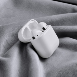 iphox爱福克斯4代彩色无线蓝牙耳机智能降噪双耳立体声珍珠白