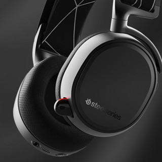 steelseries 赛睿 Arctis 寒冰9 耳罩式头戴式2.4G蓝牙 双模降噪无线耳机 黑色