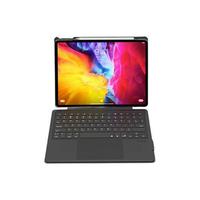 WIWU iPad 9.7寸 蓝牙键盘保护套 黑色+iPad 高清钢化前膜