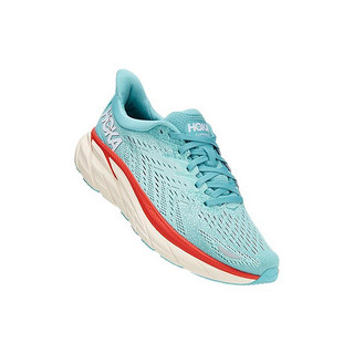 HOKA ONE ONE Clifton 8 女子跑鞋 1119394-AEBL 水彩蓝/蛋壳蓝 37