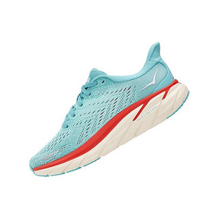 HOKA ONE ONE Clifton 8 女子跑鞋 1119394-AEBL 水彩蓝/蛋壳蓝 37