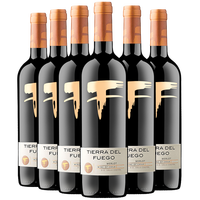 火地岛 经典梅洛 干红葡萄酒 13%vol 750ml*6瓶