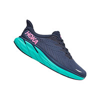 HOKA ONE ONE Clifton 8 女子跑鞋 1119394-OSAT 太空蓝/亚特兰蒂斯 37