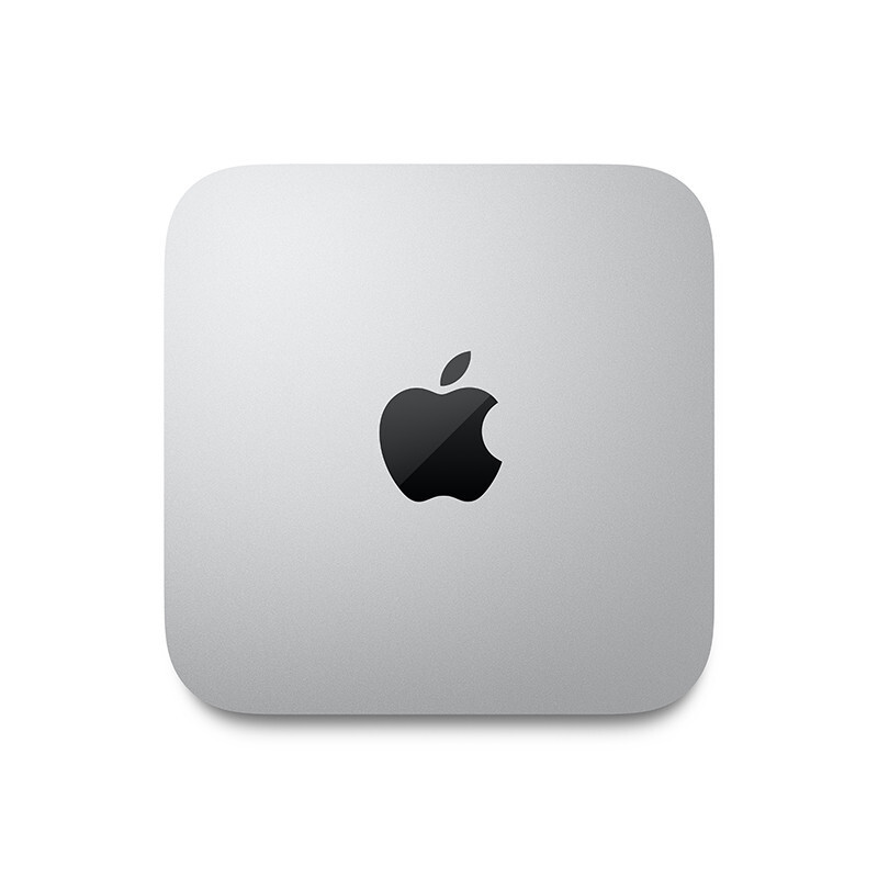 Apple 苹果 Mac mini 2020款 M1芯片版 商用台式机 银色（M1、核芯显卡、16GB、2TB SSD、风冷）