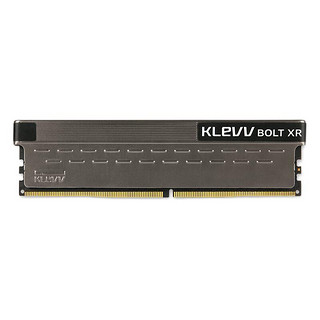KLEVV 科赋 雷霆BOLT XR系列 DDR4 3600MHz 台式机内存 马甲条 灰色 32GB 16GB*2 KD4AGU880-36A180C