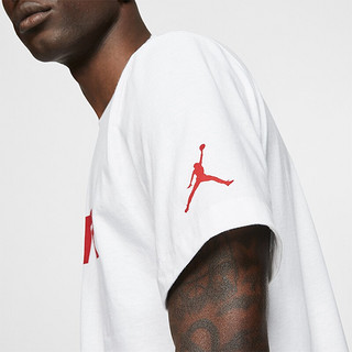 AIR JORDAN Jordan Air Photo 男子运动T恤 AT0553-100 白色 XXXXL