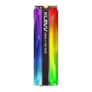 KLEVV 科赋 CRAS C700 RGB NVMe M.2 固态硬盘（PCI-E3.0）