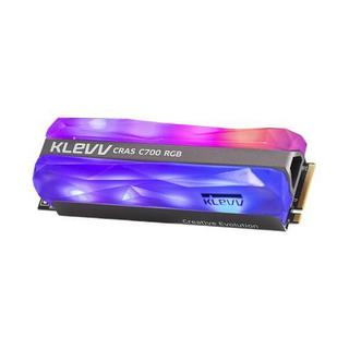 KLEVV 科赋 CRAS C700 RGB NVMe M.2 固态硬盘（PCI-E3.0）