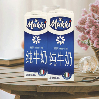 Mukki 宥淇 全脂纯牛奶 1L