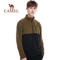 CAMEL 骆驼 A1W2NX101-2 情侣款抓绒衣卫衣