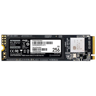 KLEVV 科赋 CRAS C710 NVMe M.2 固态硬盘 256GB（PCI-E3.0）