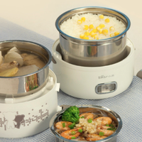 小熊 DFH-c15D2 电热饭盒 1.5L 米白色