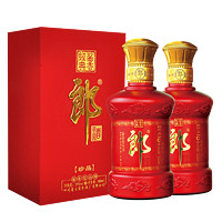 LANGJIU 郎酒 珍品 53%vol 酱香型白酒 500ml*2瓶 礼盒装