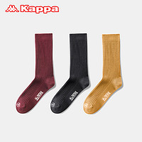 Kappa 卡帕 KP0W21 女士堆堆袜 3双装